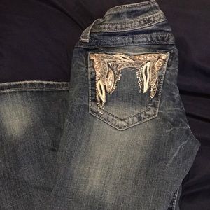 Miss Me jeans and Rock & Republic